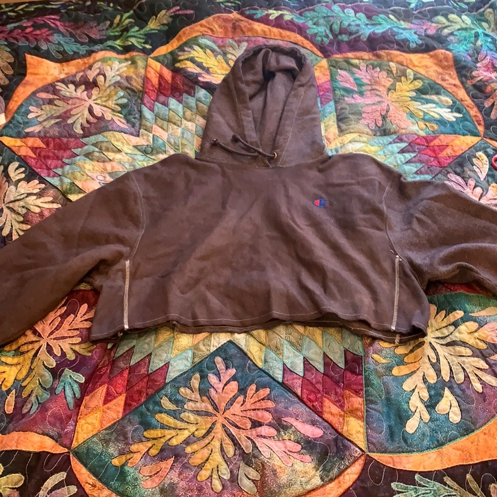 cropped hoodie!